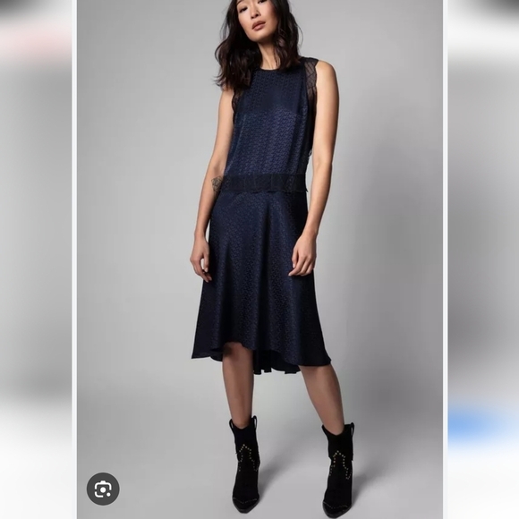 Zadig & Voltaire Dresses & Skirts - Zadig & Voltaire Roberto Jac Zv Silk Dress